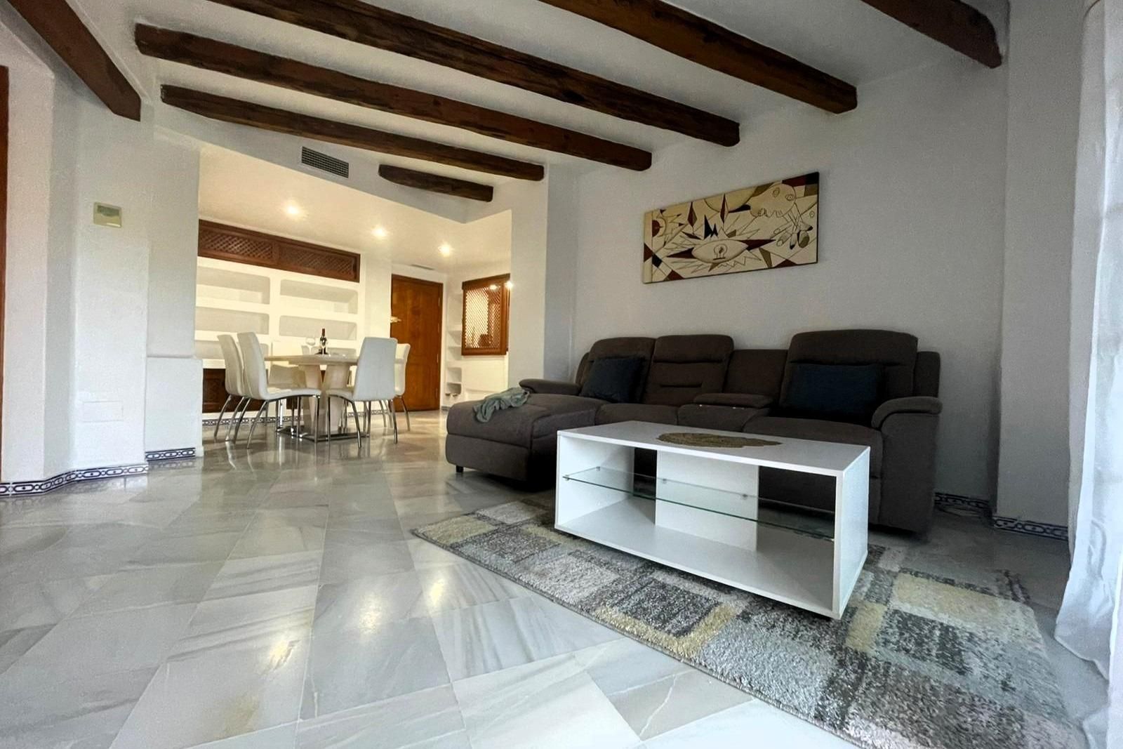 Sala d'estar de Àtic en venda en Torrevieja amb Aire condicionat, Traster i Moblat