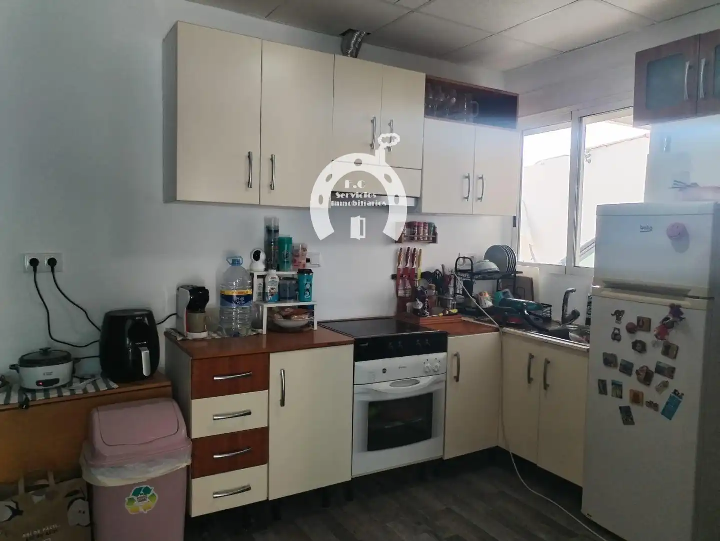 Cuina de Casa o xalet en venda en Elche / Elx amb Jardí privat, Terrassa i Traster