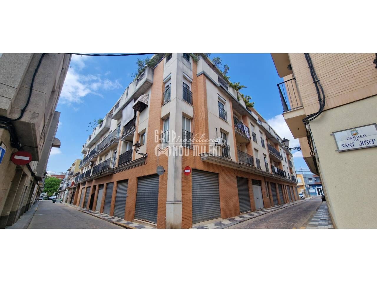 Vista exterior de Àtic en venda en Algemesí amb Terrassa