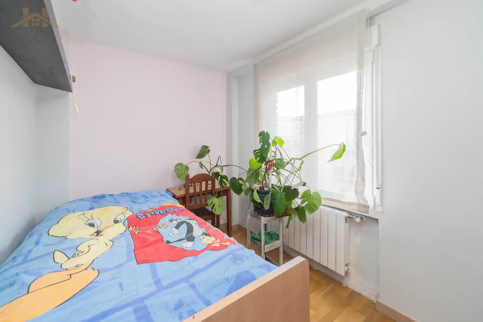 Bedroom of Flat for sale in Móstoles  with Air Conditioner and Terrace
