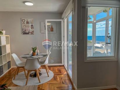 Dining room of Flat for sale in Baiona  with Heating, Storage room and Balcony