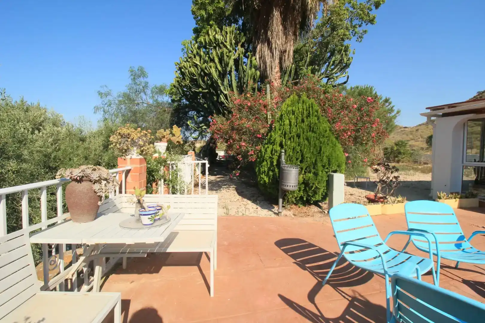 Terrassa de Finca rústica en venda en Alicante / Alacant amb Aire condicionat i Piscina