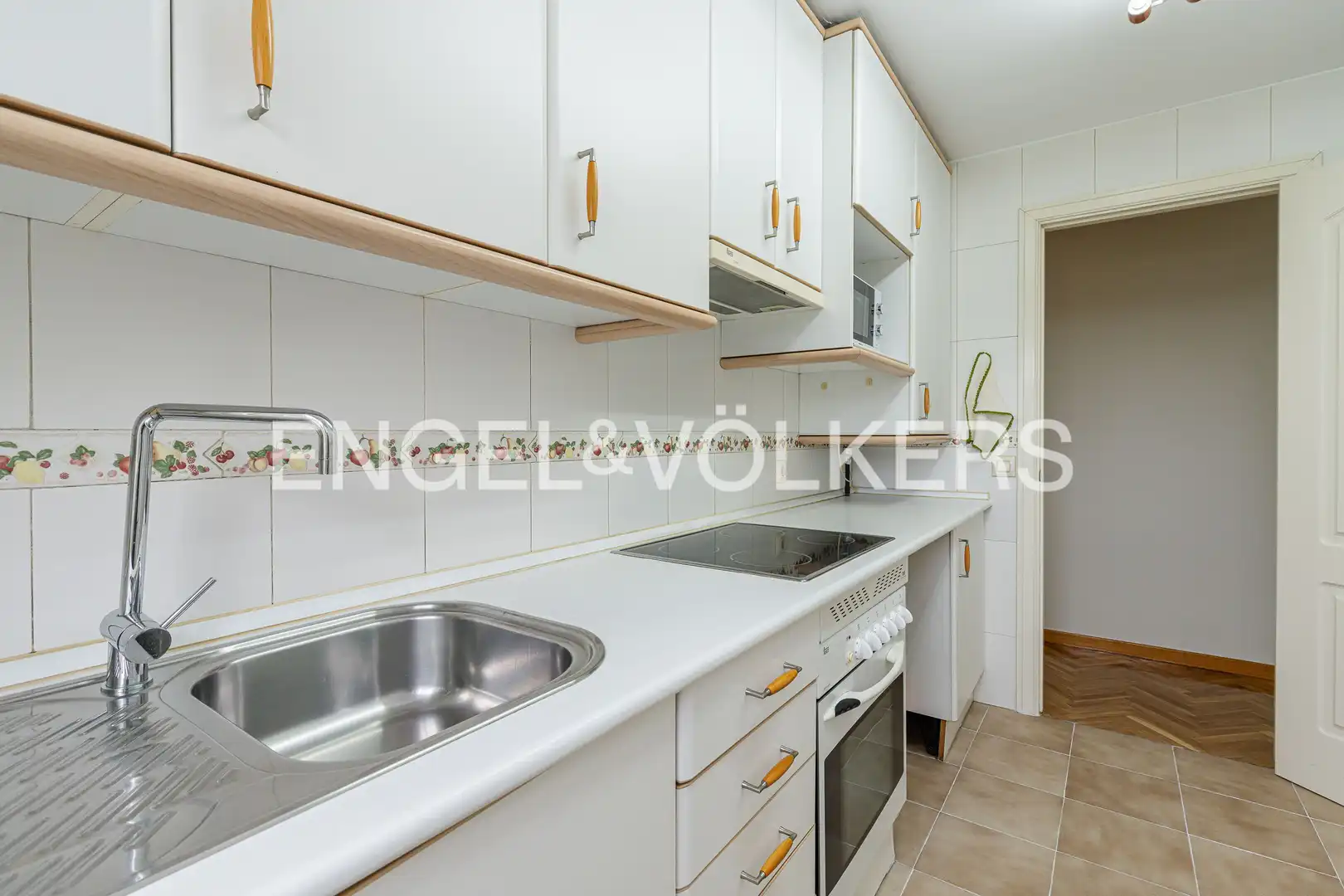 Cocina de Piso de alquiler en Pozuelo de Alarcón con Aire acondicionado, Calefacción y Parquet