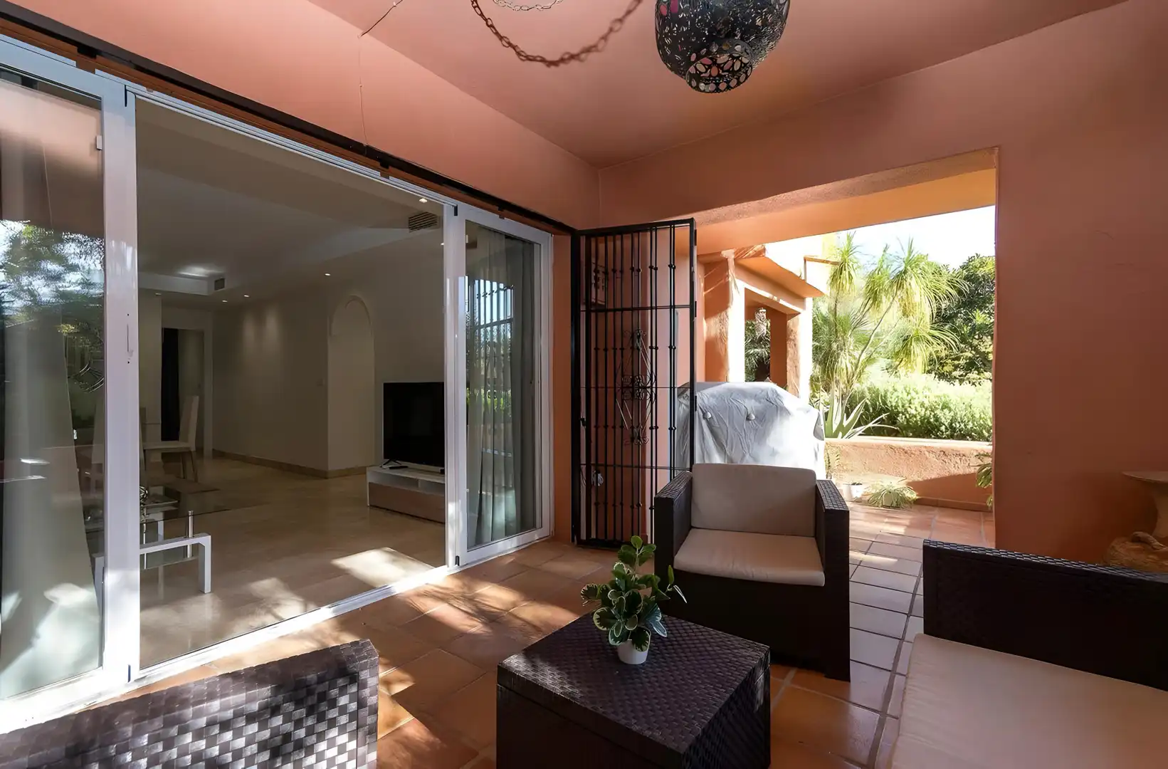 Terrace of Apartments for rent in Marbella  with Air Conditioner, Terrace and Swimming Pool