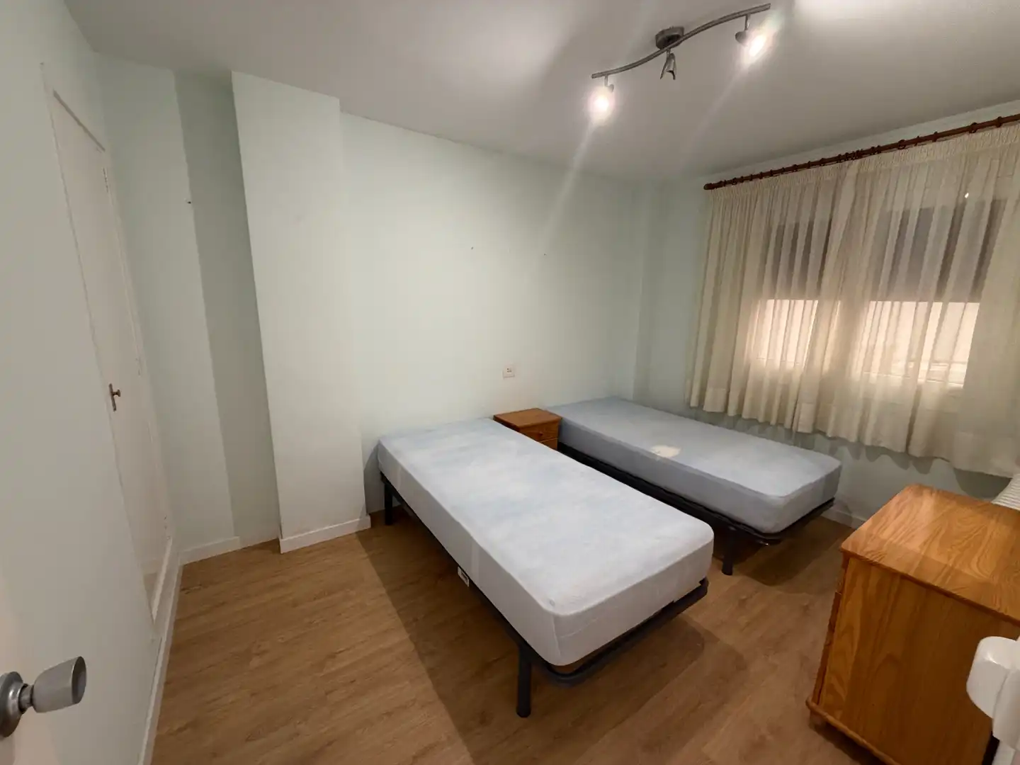 Bedroom of Flat for rent in Lleida  with Heating, Parquet flooring and Terrace
