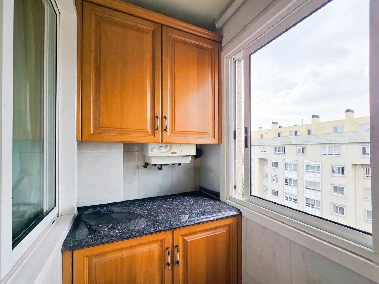 Cocina de Dúplex en venta en A Coruña Capital  con Calefacción, Parquet y Terraza