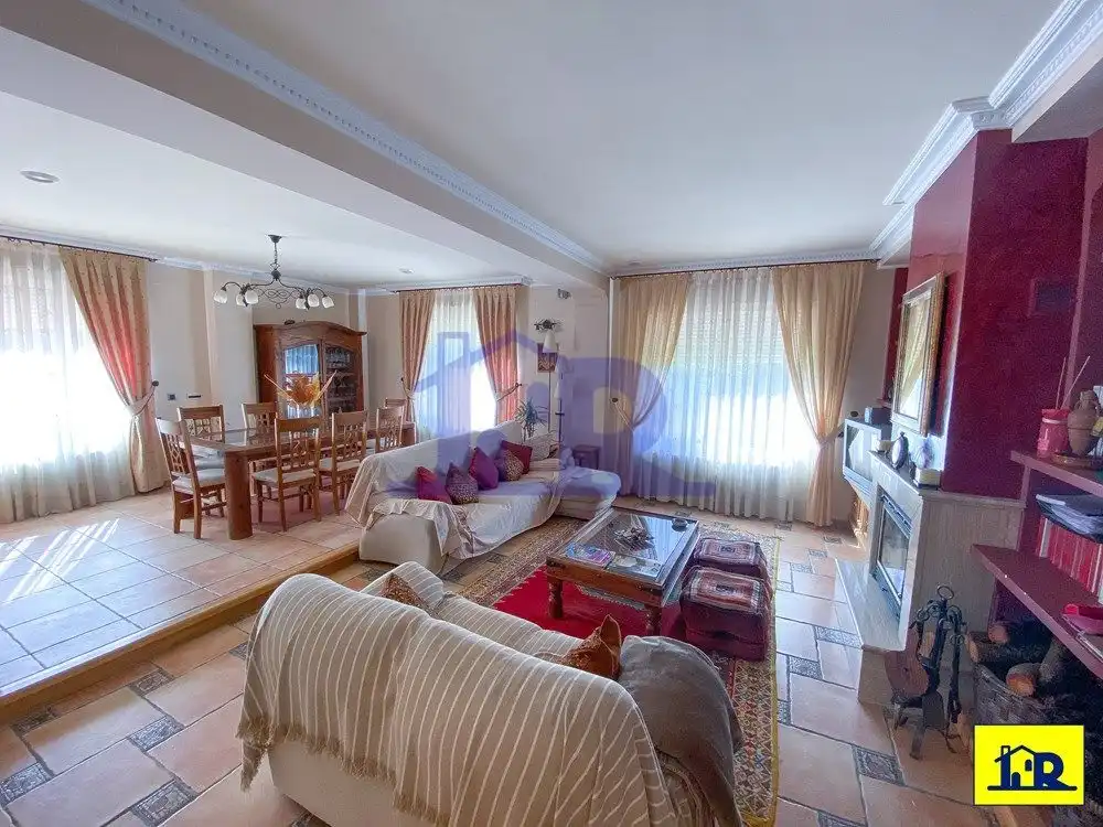 Living room of Houses for sale in Arcas del Villar  with Terrace, Storage room and Swimming Pool