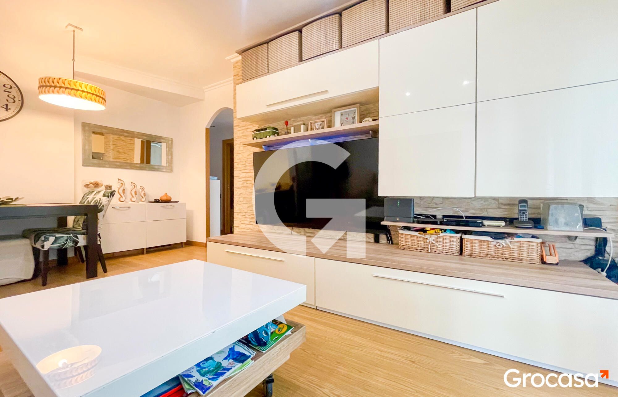 Kitchen of Flat for sale in Castelldefels  with Air Conditioner, Oven and Balcony