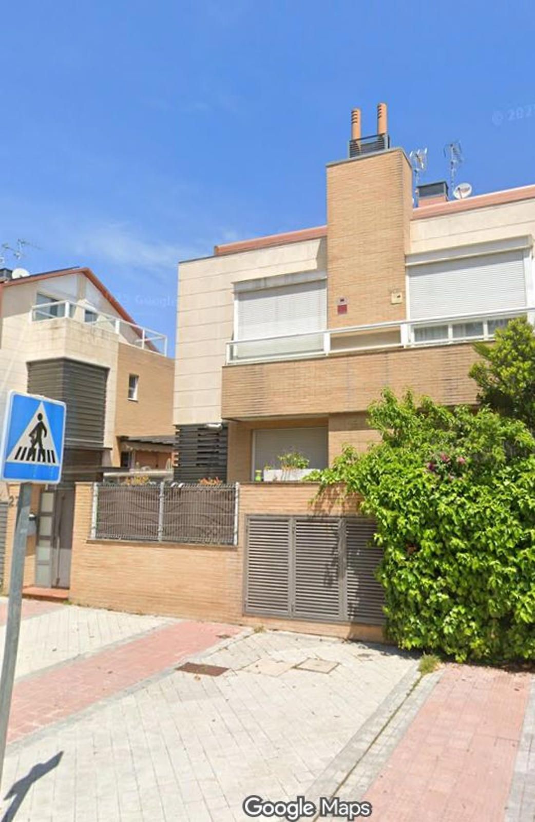 Vista exterior de Casa adosada en venta en Leganés