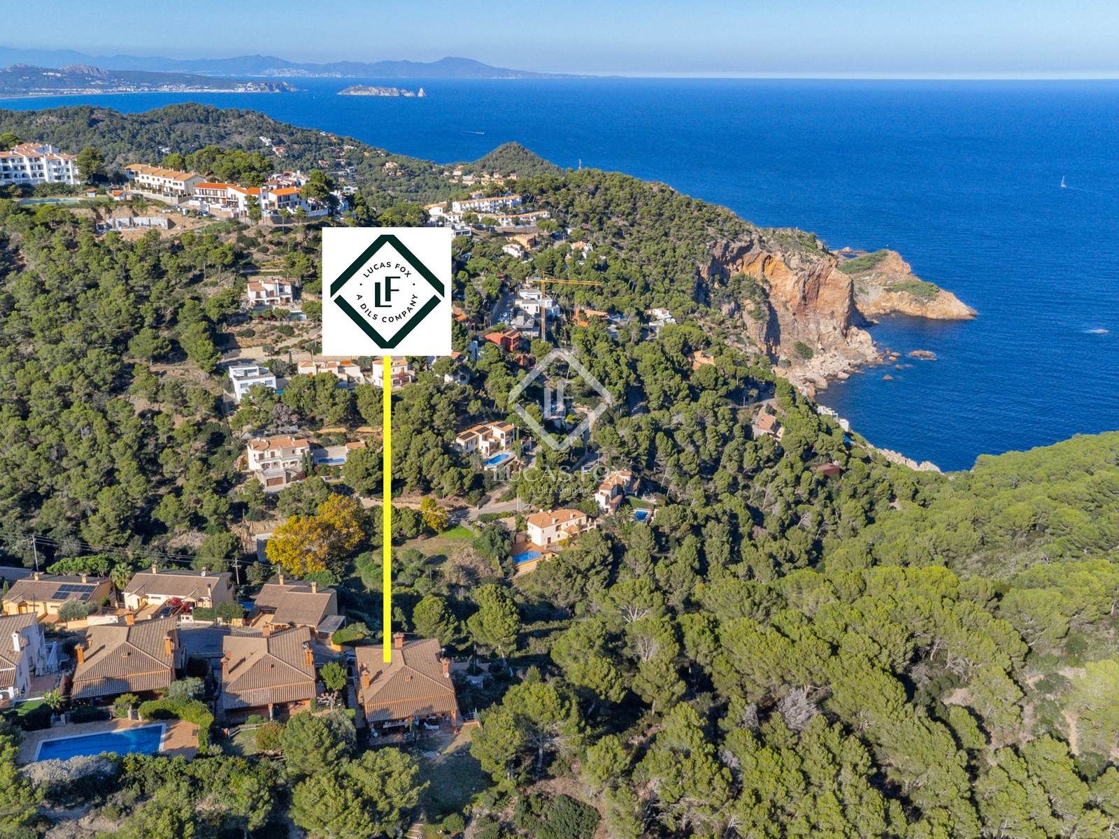 Vista exterior de Casa o xalet en venda en Begur amb Jardí privat, Terrassa i Piscina