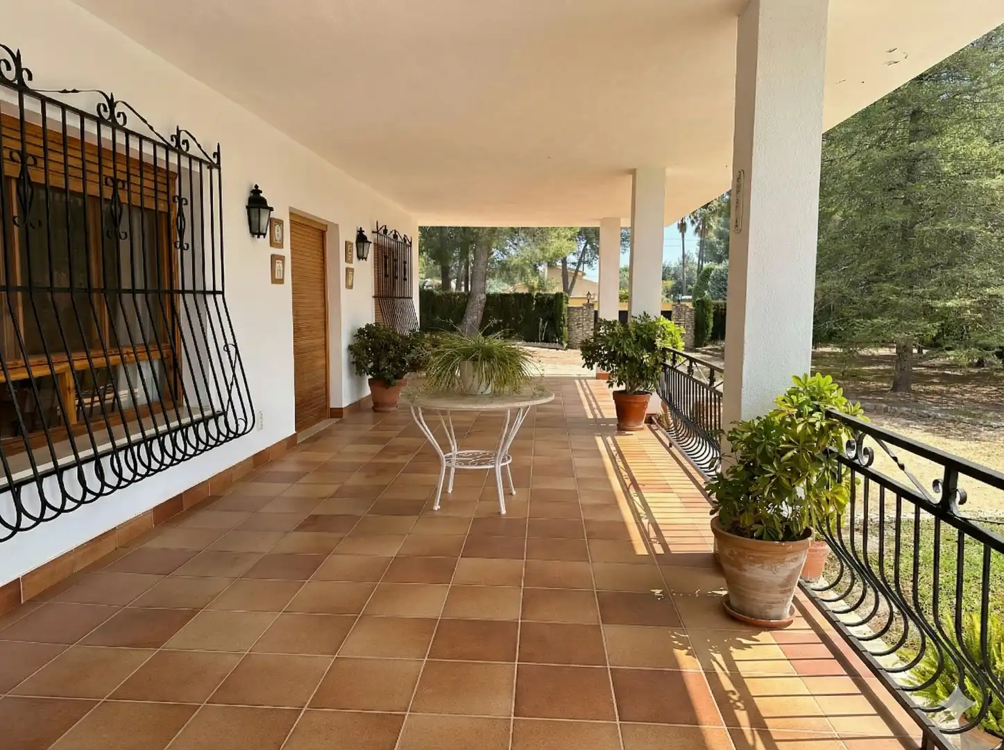 Terrassa de Casa o xalet en venda en Ontinyent amb Aire condicionat, Calefacció i Jardí privat
