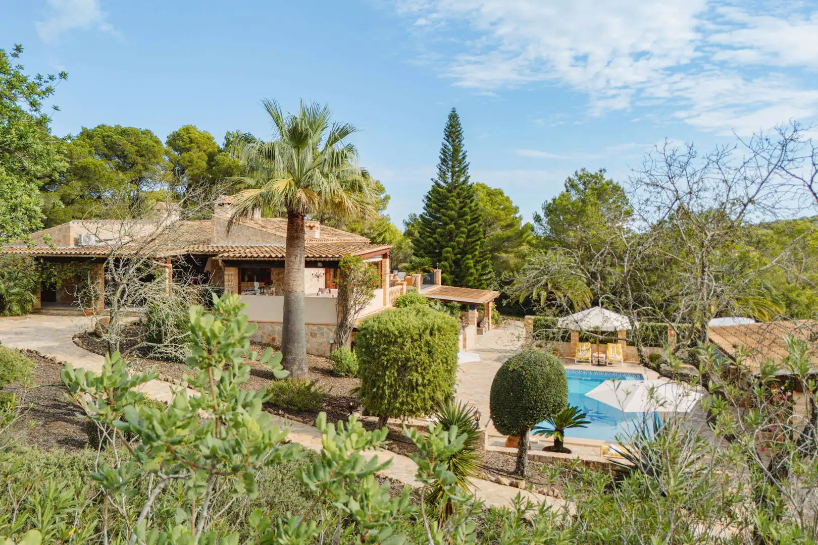 Jardín de Finca rústica en venta en Capdepera con Aire acondicionado, Terraza y Amueblado
