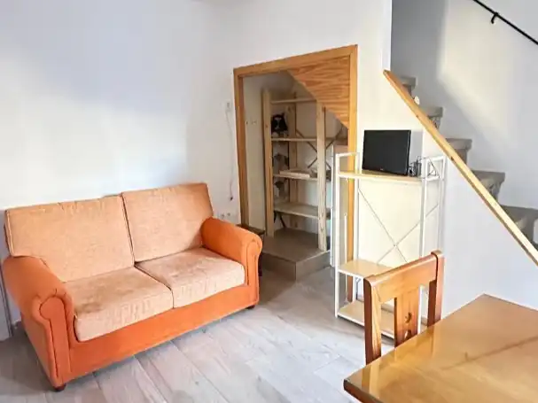 Living room of Houses for rent in Plasencia  with Air Conditioner, Terrace and Furnished