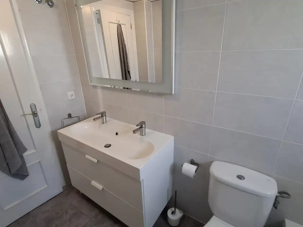 Bany de Apartament en venda en Mojácar amb Aire condicionat, Terrassa i Piscina