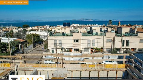 Casas adosadas con piscina en construcción en Colonia de Sant Pere