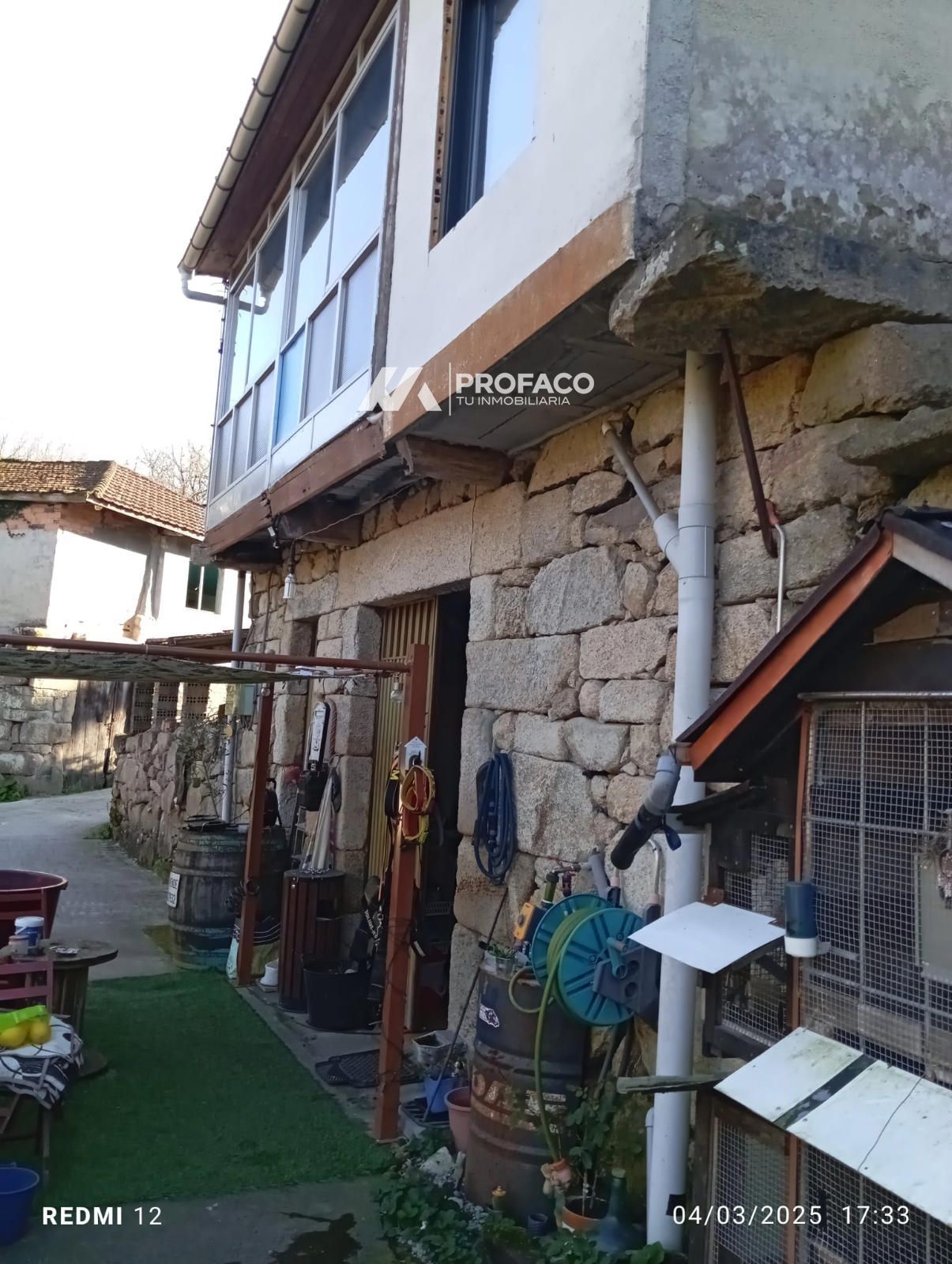 Vista exterior de Casa o xalet en venda en Punxín amb Calefacció i Traster