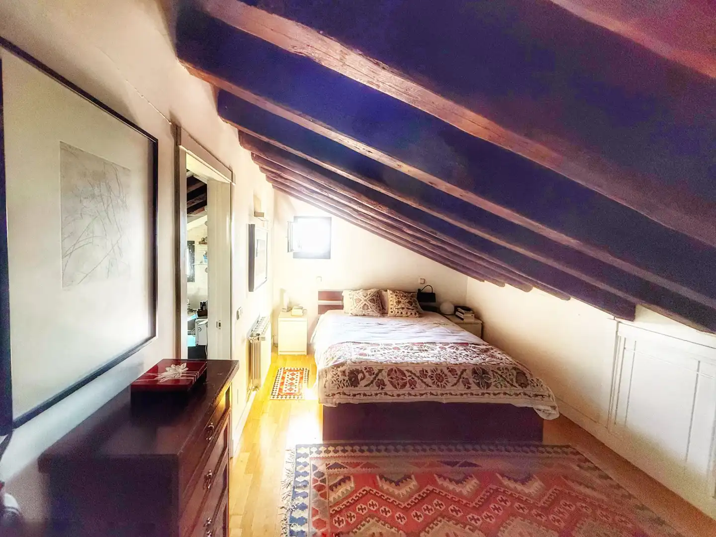 Bedroom of Duplexes for sale in Madrid  with Air Conditioner, Heating and Parquet flooring