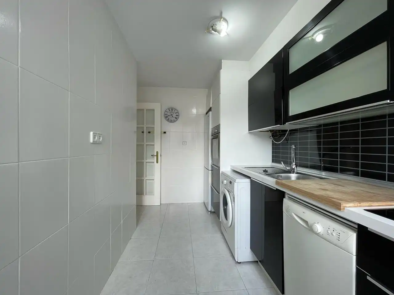 Cocina de Apartamento en venta en A Coruña Capital  con Calefacción, Parquet y Terraza