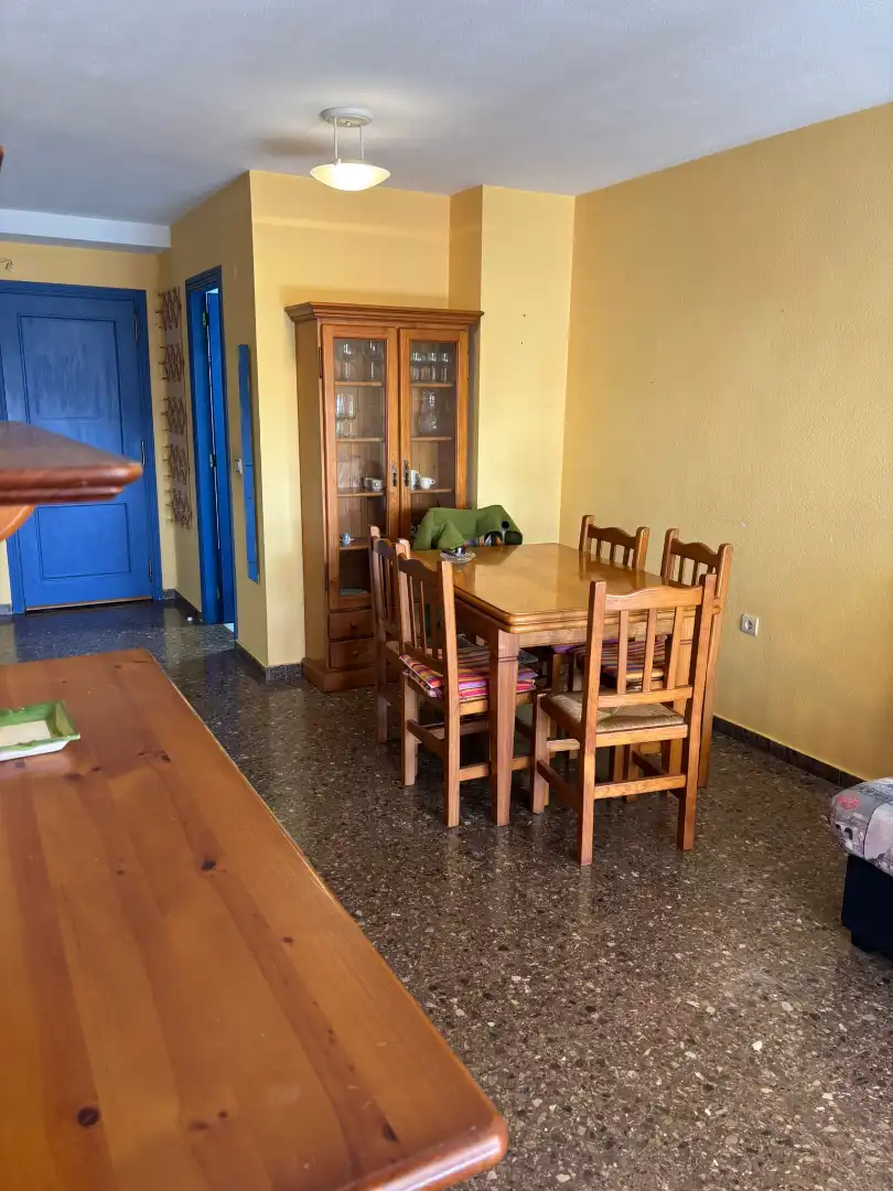 Menjador de Pis en venda en Sagunto / Sagunt amb Aire condicionat, Jardí privat i Terrassa