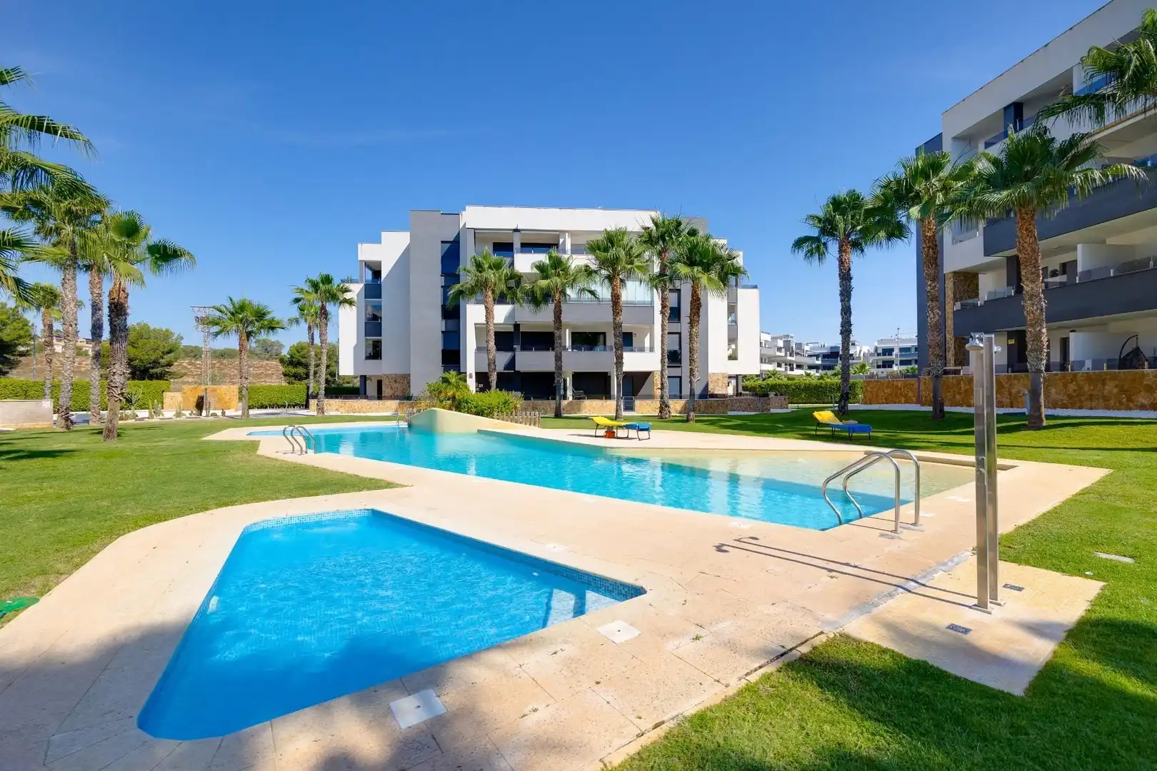 Swimming pool of Apartments for sale in Orihuela  with Air Conditioner, Terrace and Storage room