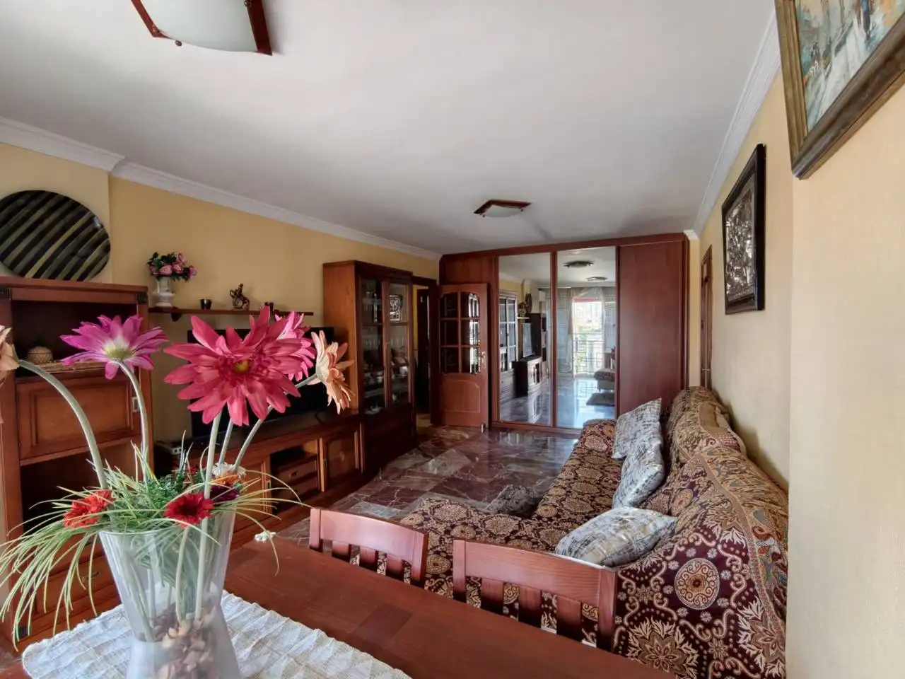 Sala de estar de Apartamento de alquiler en Centro