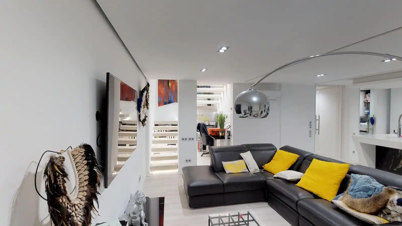 Living room of Duplexes for sale in Vélez-Málaga  with Air Conditioner and Community pool