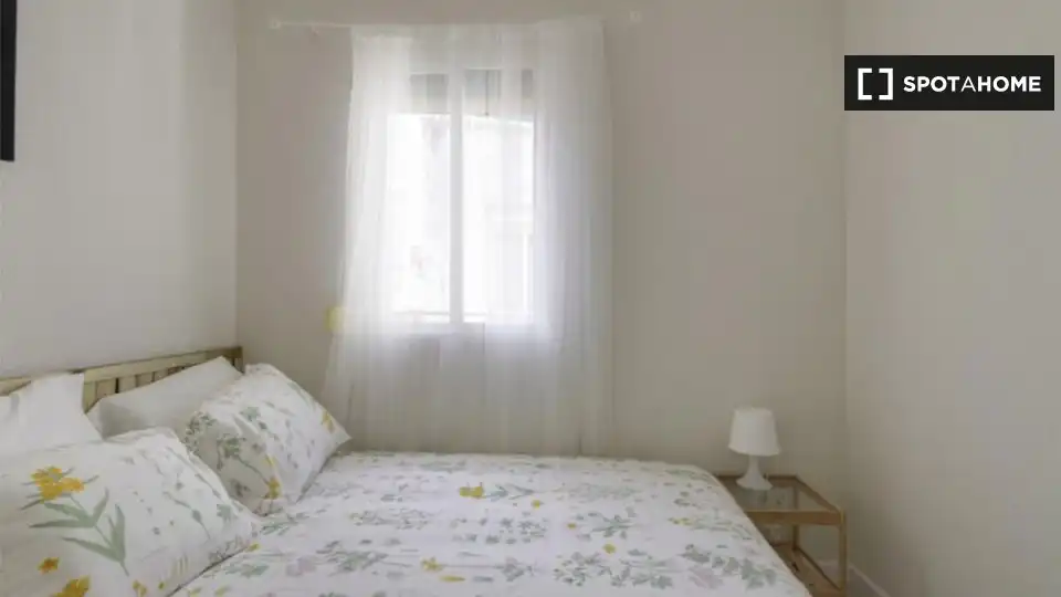 Habitación de Piso de alquiler en Madrid con Aire acondicionado, Calefacción y Amueblado