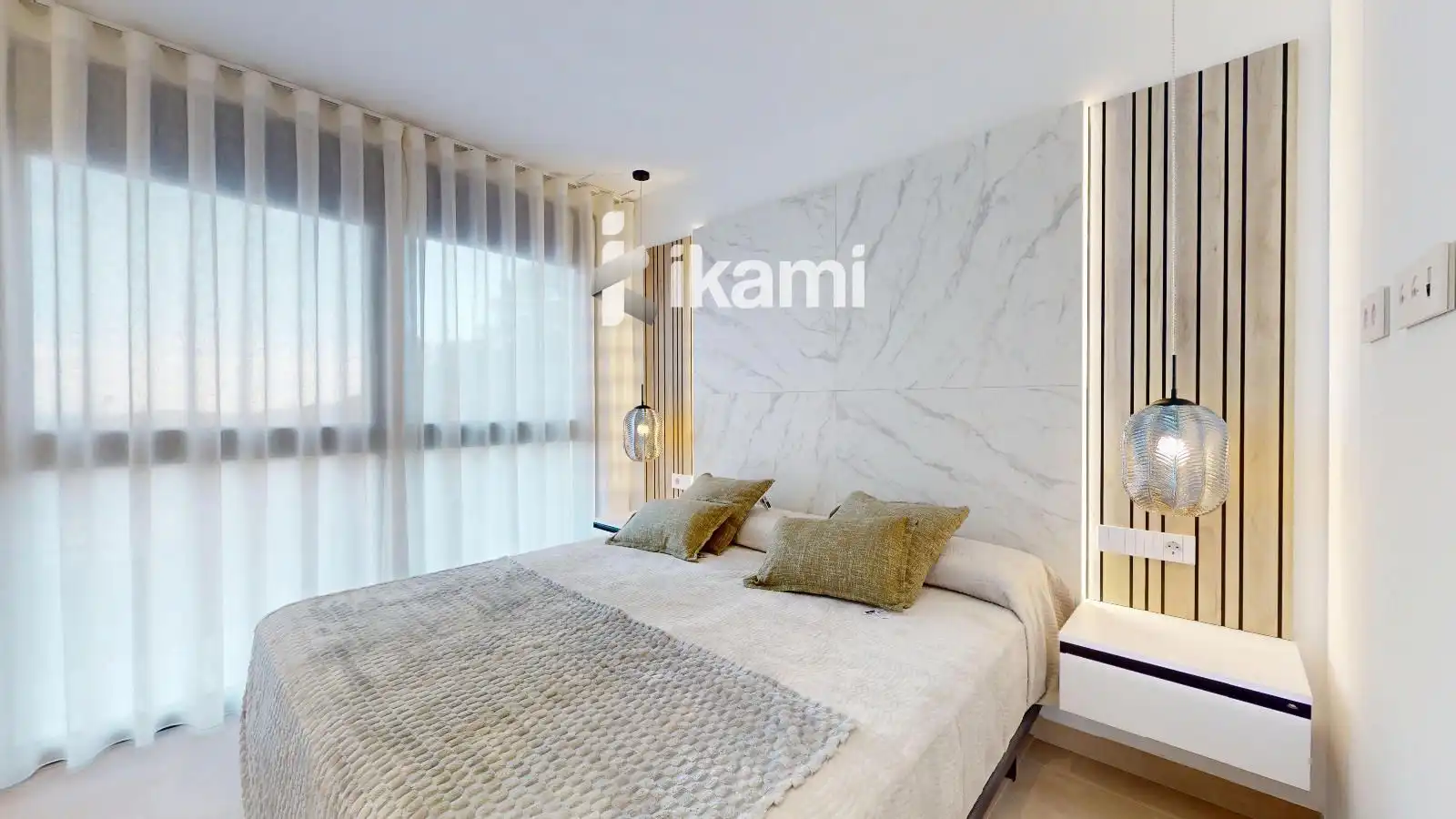 Bedroom of Houses for sale in Finestrat  with Air Conditioner, Heating and Swimming Pool