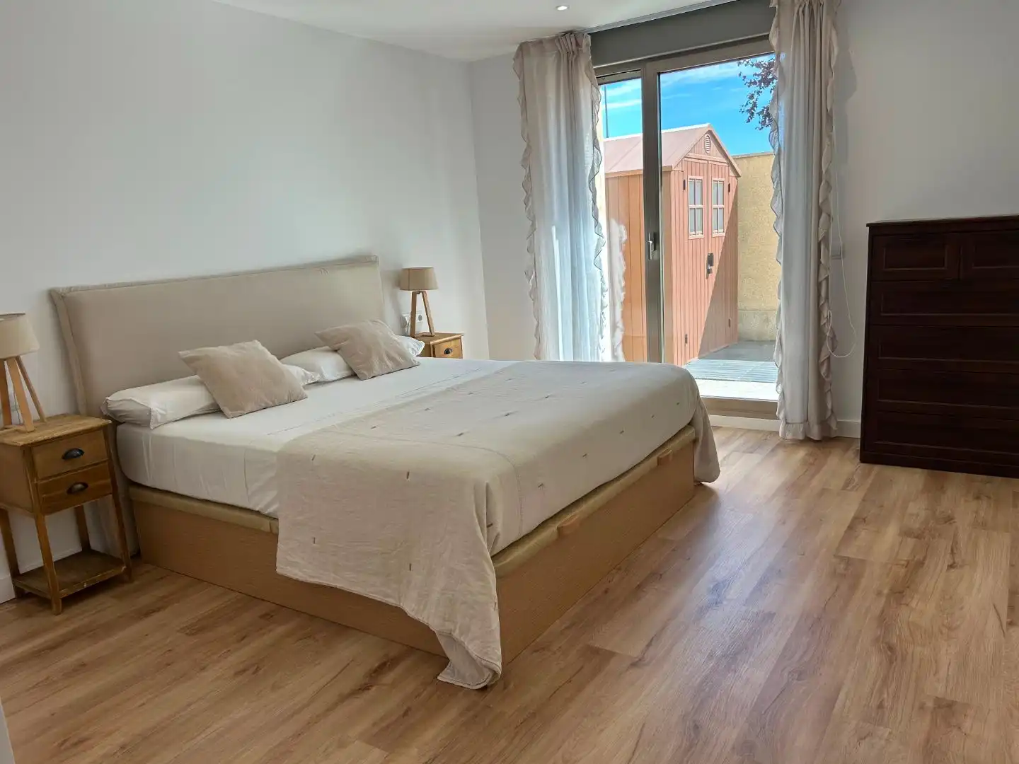 Bedroom of Flat for sale in Aldeatejada  with Air Conditioner, Heating and Private garden