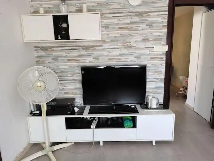 Sala de estar de Piso en venta en Valencia con Aire acondicionado, Amueblado y Balcón