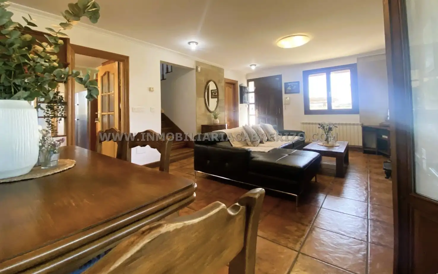 Sala de estar de Casa o chalet en venta en Olóriz / Oloritz con Aire acondicionado, Calefacción y Jardín privado