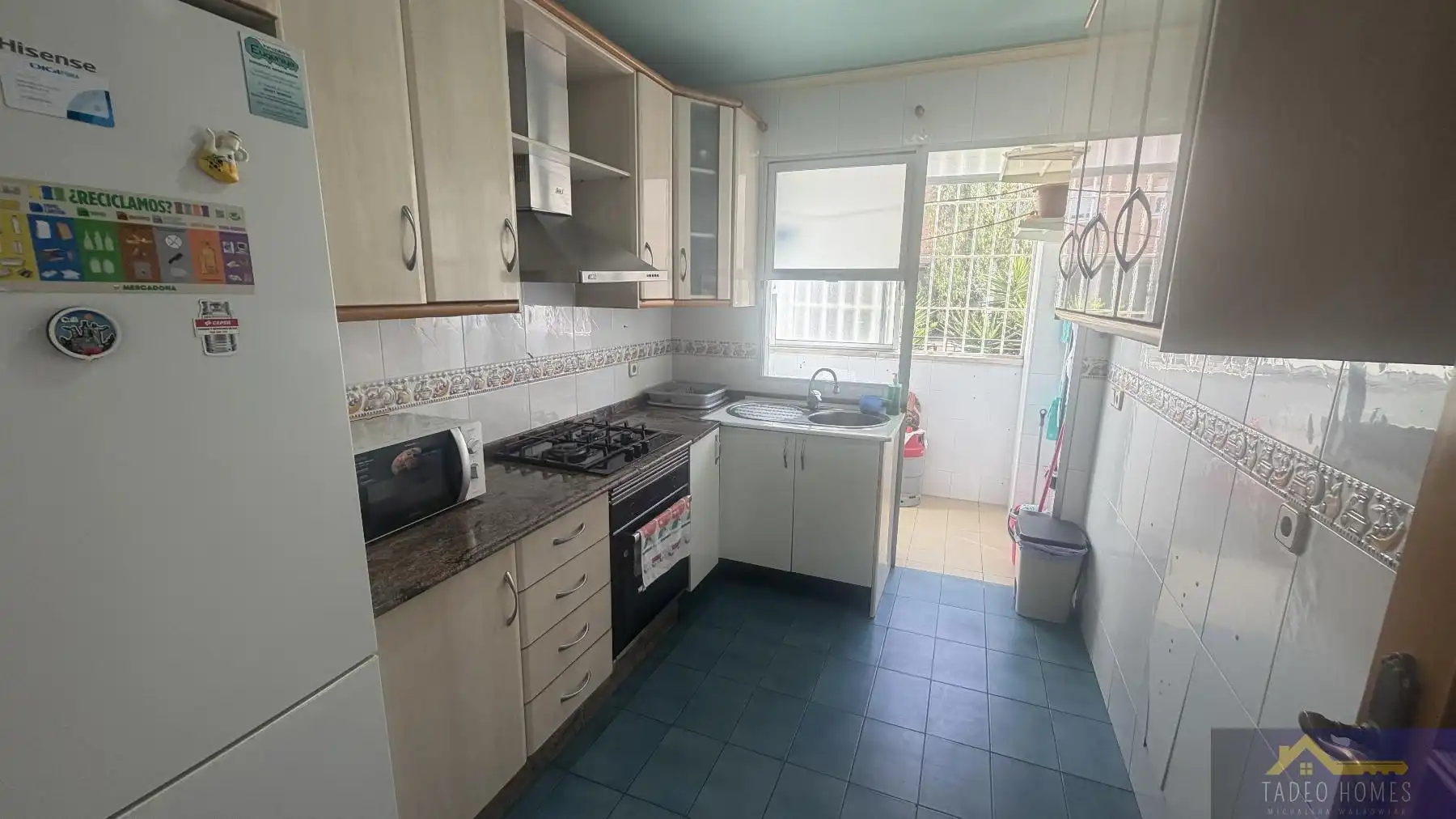 Cuina de Apartament en venda en Murcia amb Aire condicionat, Calefacció i Terrassa