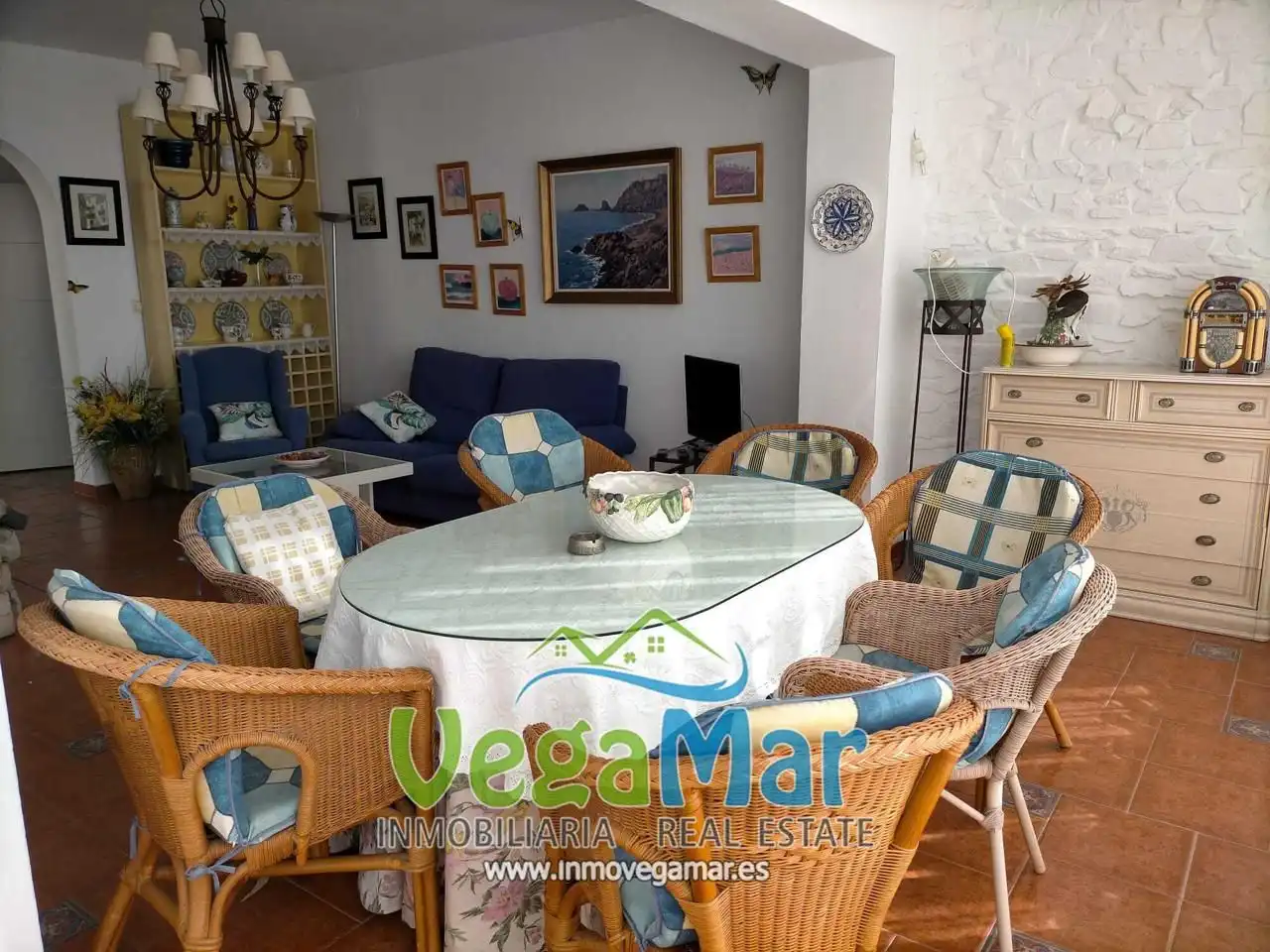 Comedor de Casa o chalet en venta en Almuñécar con Aire acondicionado, Jardín privado y Terraza