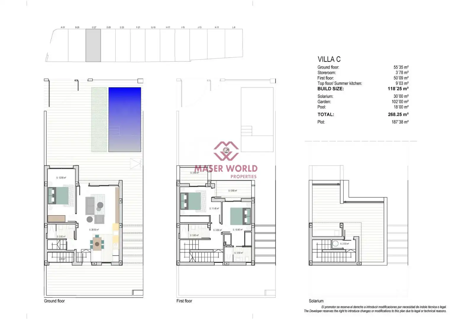 Chalet con piscina en venta en Los Narejos - Punta Calera, imagen 7