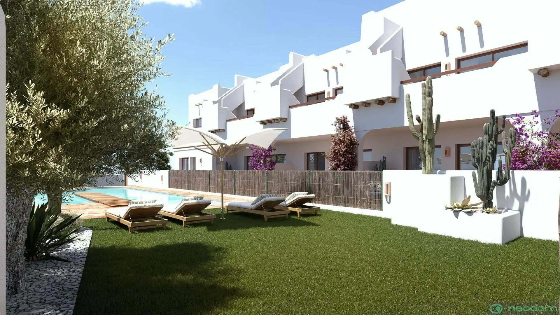 Jardí de Casa o xalet en venda en Pilar de la Horadada ciudad