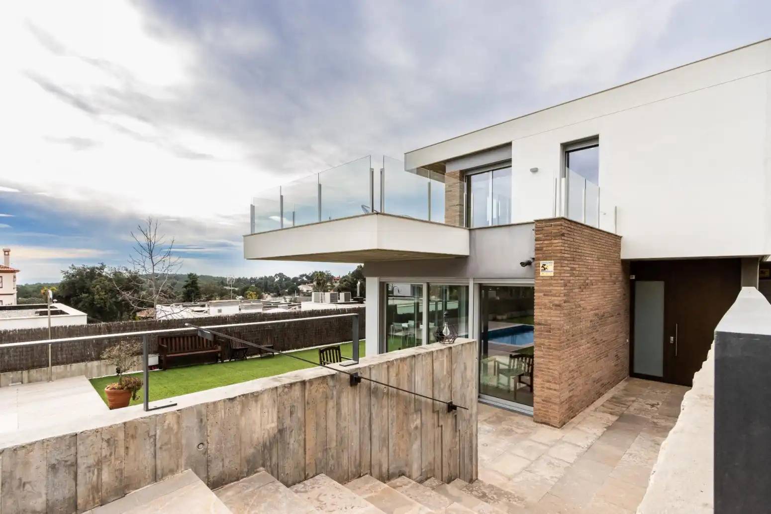 Vista exterior de Casa o chalet en venta en Matadepera con Aire acondicionado, Calefacción y Terraza