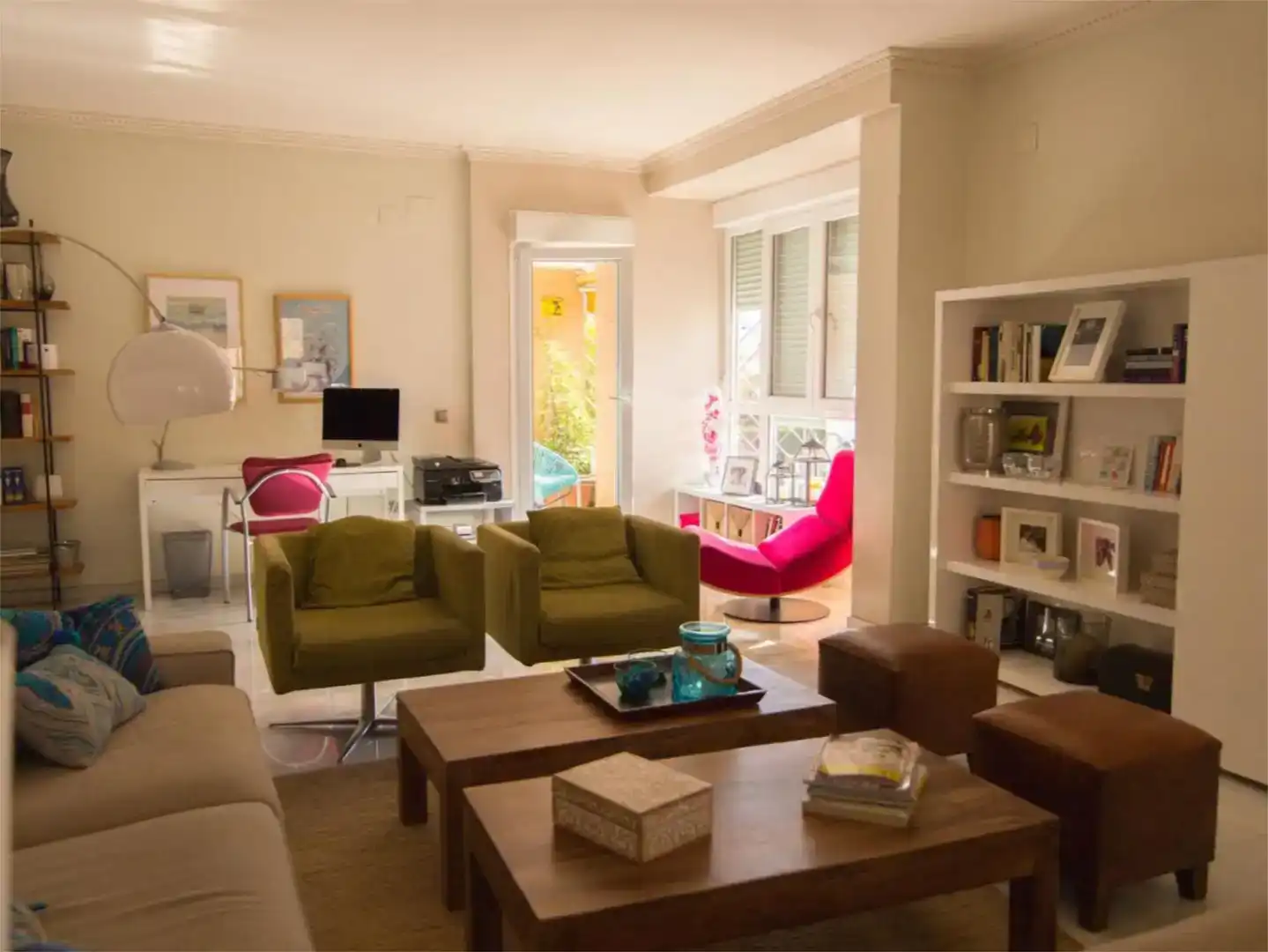Sala d'estar de Pis en venda en Sur