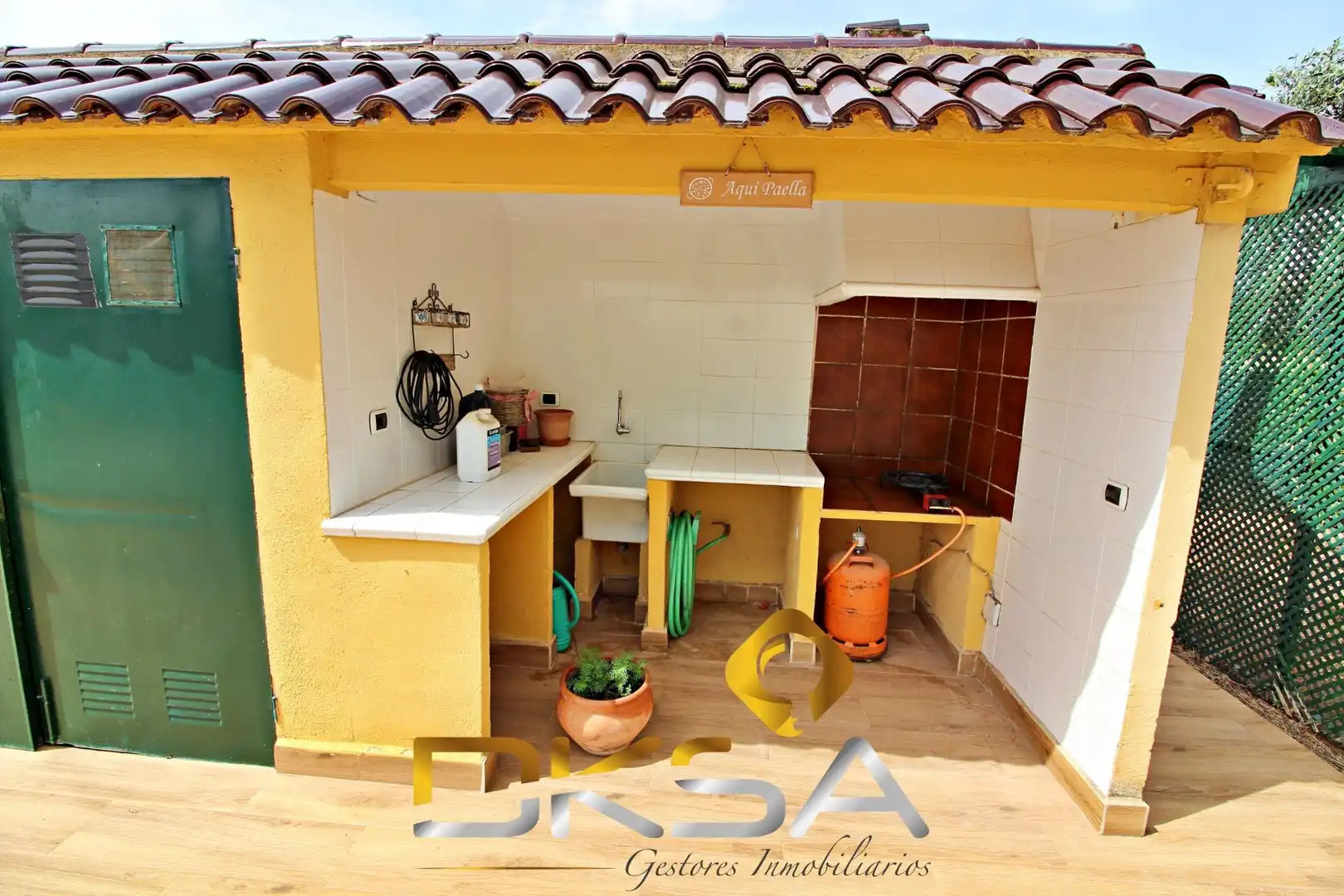 Kitchen of Houses for sale in Castellón de la Plana / Castelló de la Plana  with Air Conditioner, Heating and Private garden
