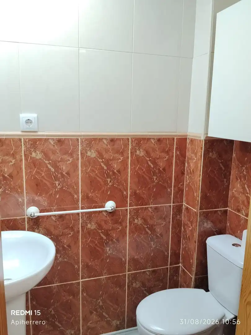 Bathroom of Flat for rent in Alicante / Alacant  with Air Conditioner and Furnished