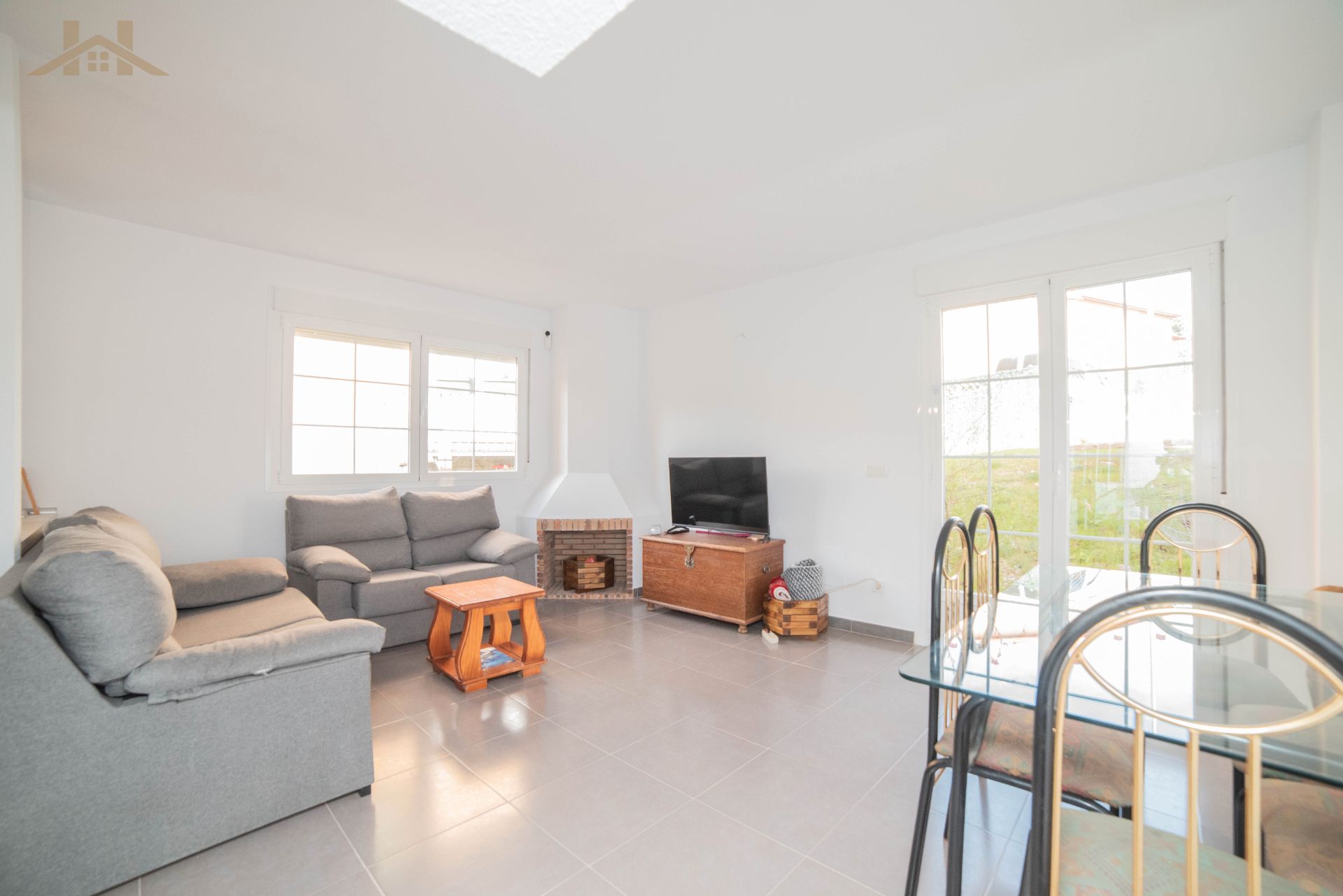 Living room of Duplex for sale in Cadalso de los Vidrios  with Heating, Terrace and Community pool