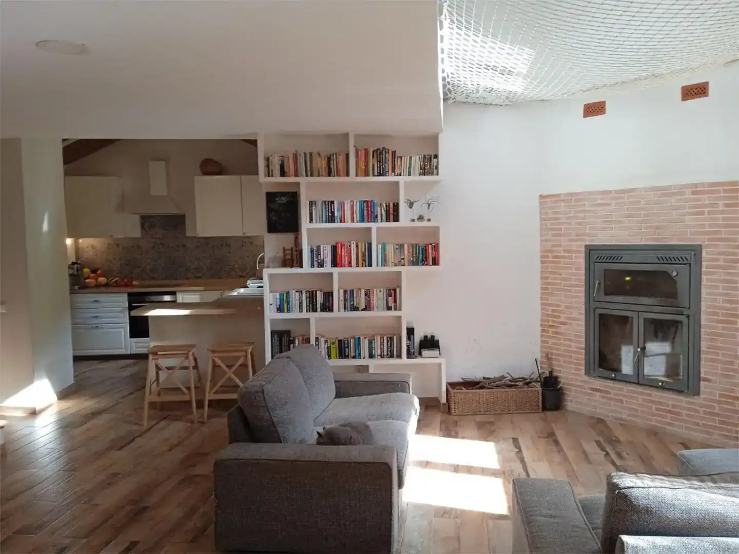 Sala de estar de Finca rústica en venta en Genalguacil con Jardín privado