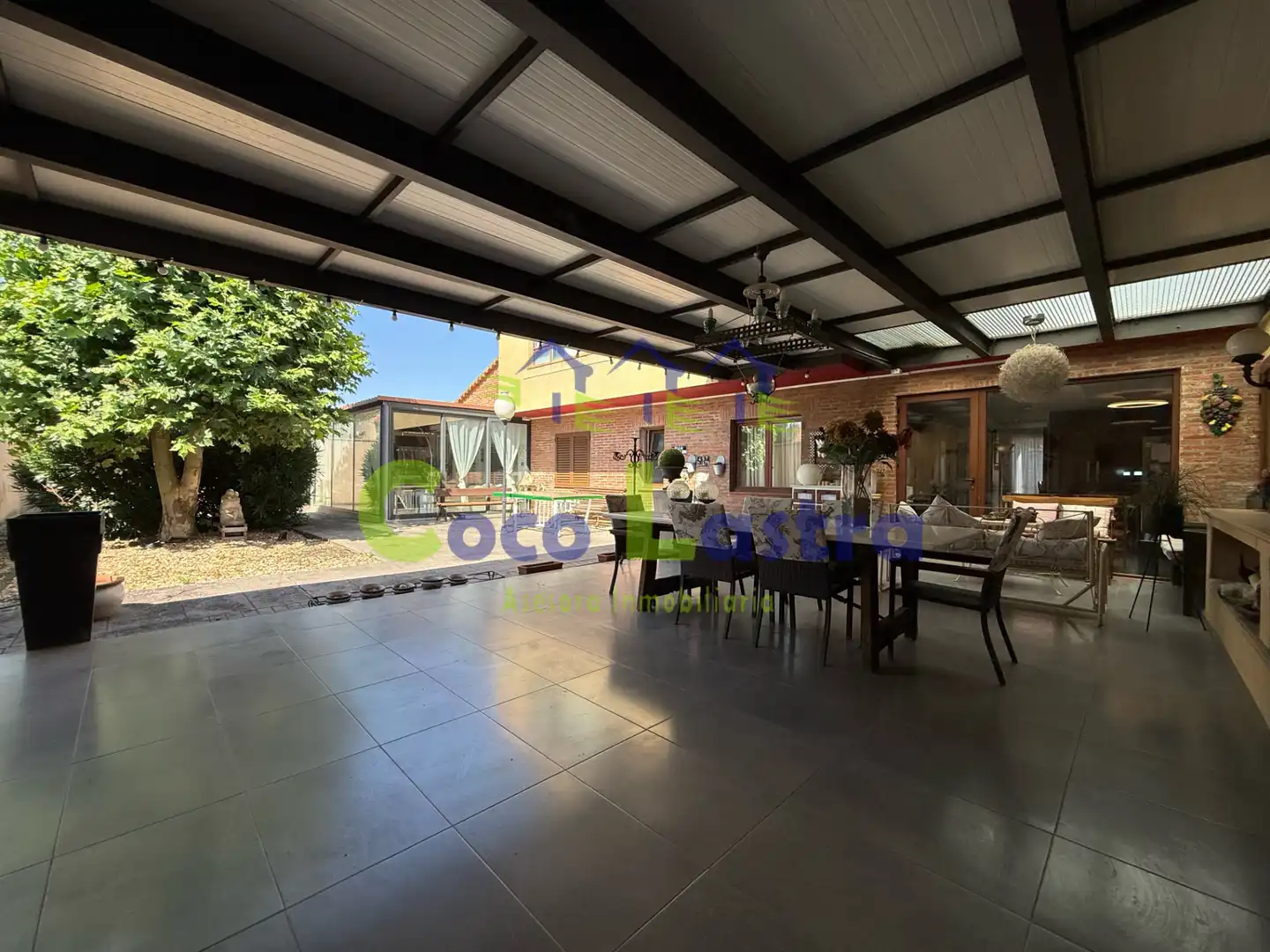 Terrace of Houses for sale in Monterrubio de Armuña  with Air Conditioner, Heating and Private garden