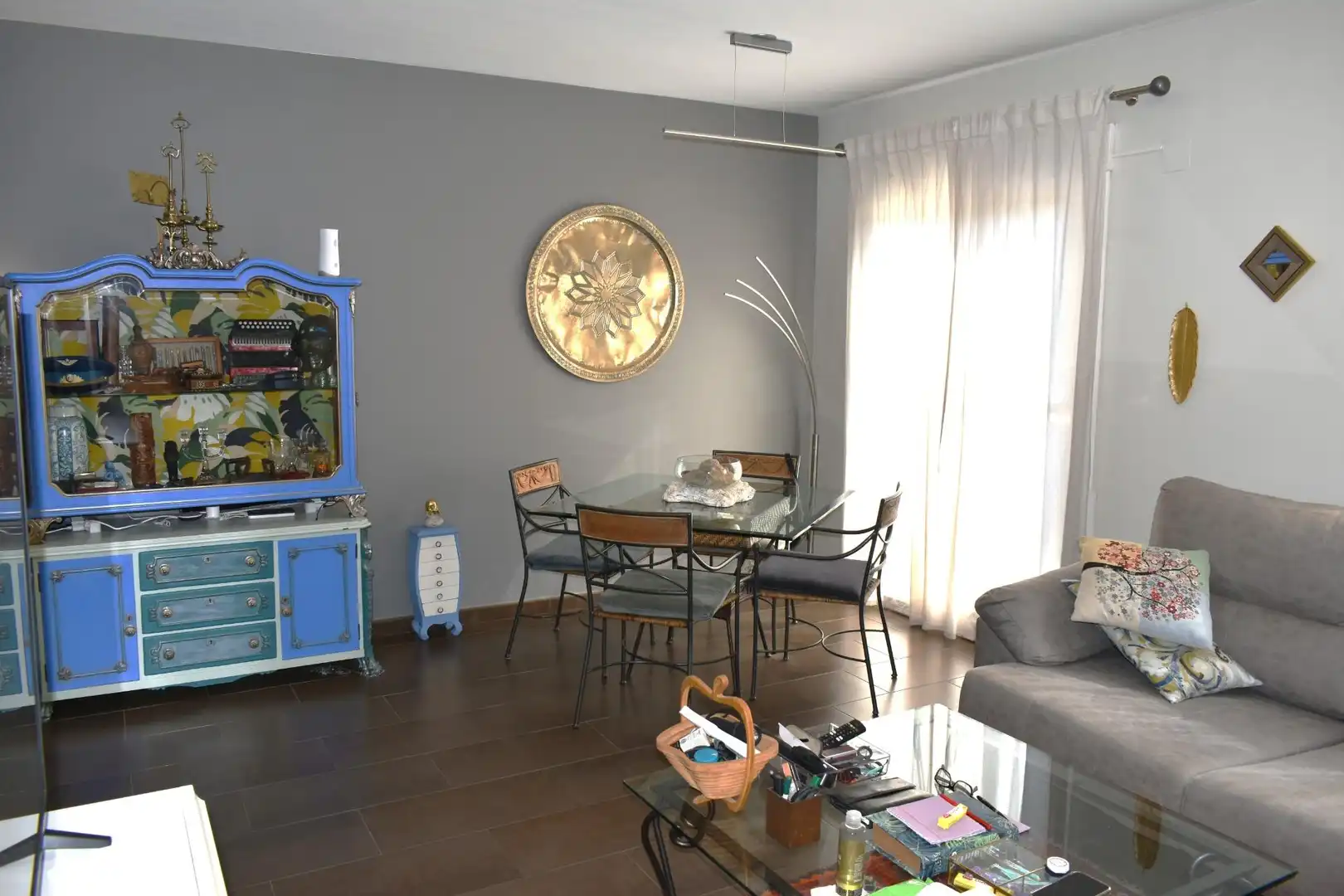 Sala de estar de Casa adosada en venta en Potries con Aire acondicionado y Balcón