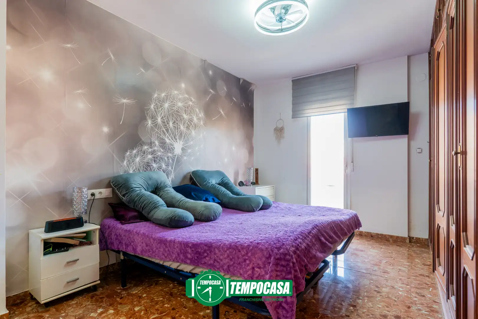 Habitación de Casa adosada en venta en Burjassot con Aire acondicionado, Terraza y Balcón