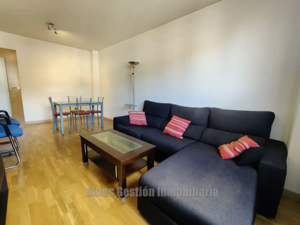 Sala de estar de Piso de alquiler en Oviedo  con Calefacción y Terraza