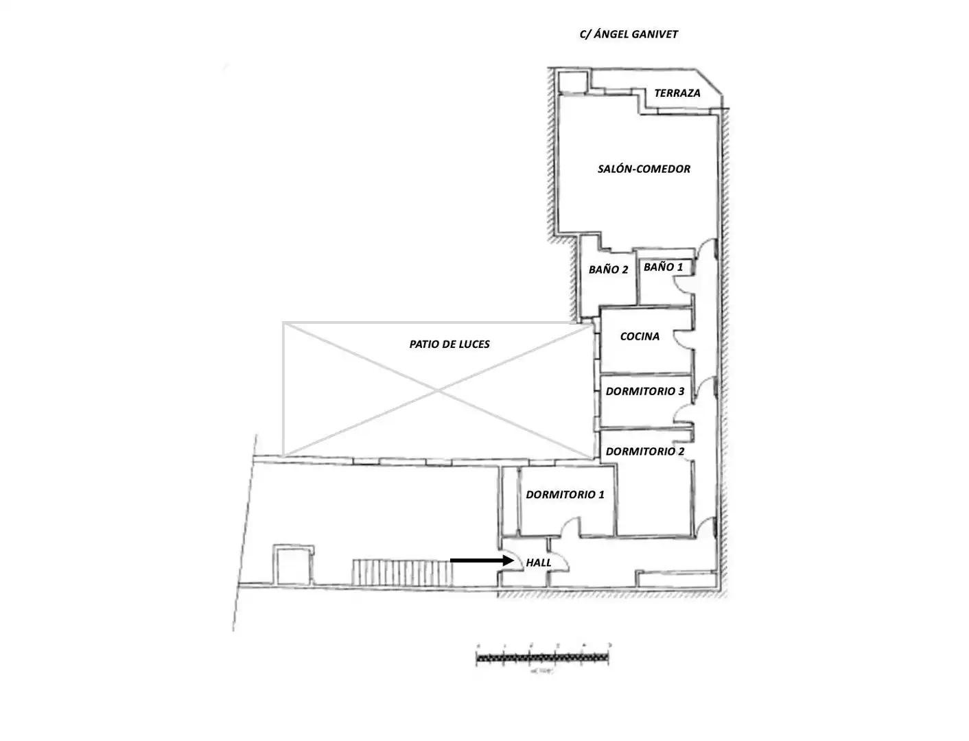 Appartamento con terrazza in affitto a Calle Ángel Ganivet, imagen 23