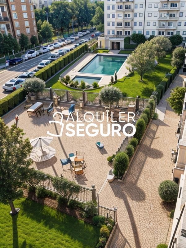 Terrassa de Pis de lloguer en Móstoles amb Aire condicionat i Calefacció