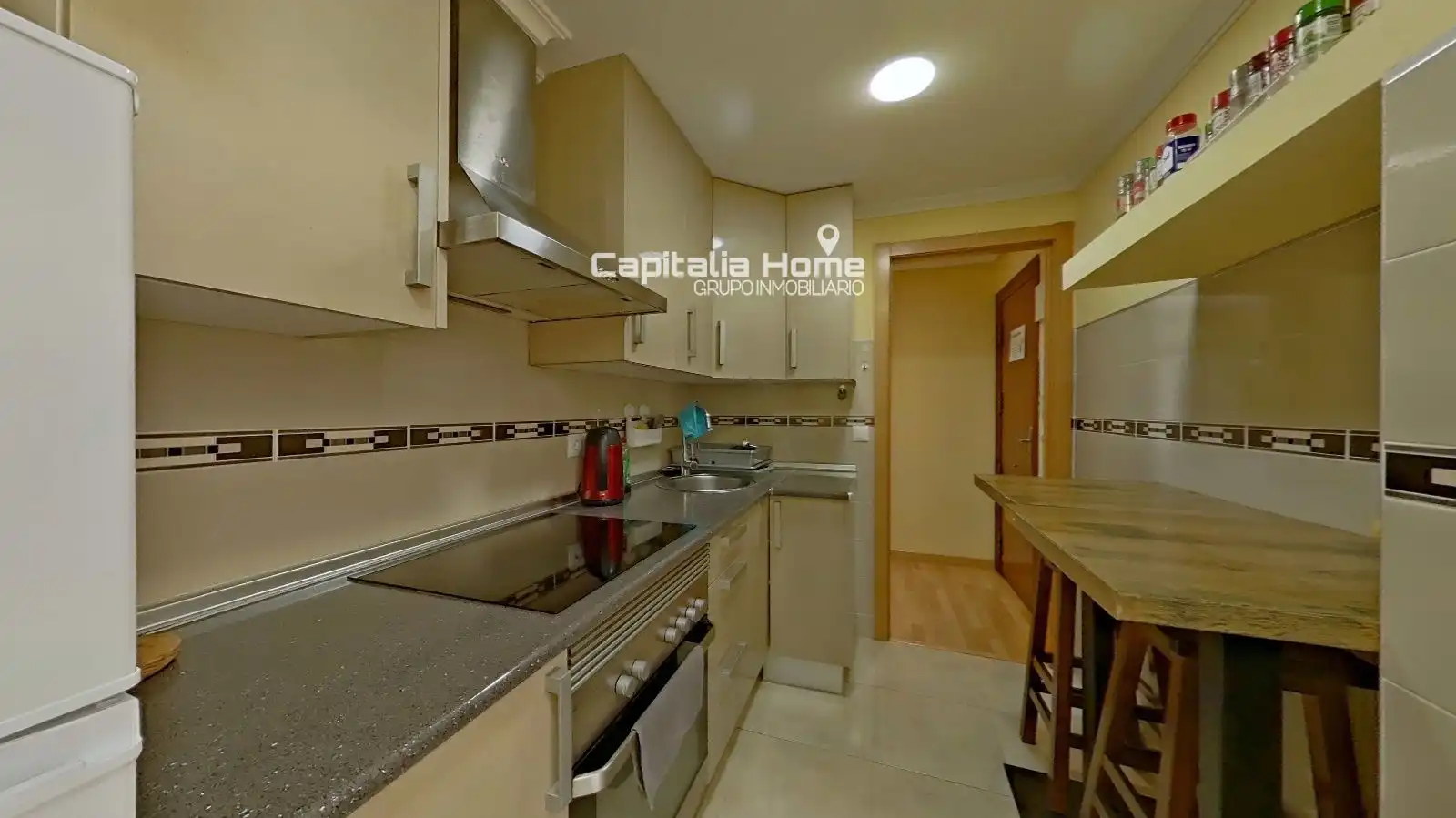 Cocina de Piso en venta en Alicante / Alacant con Aire acondicionado, Calefacción y Amueblado