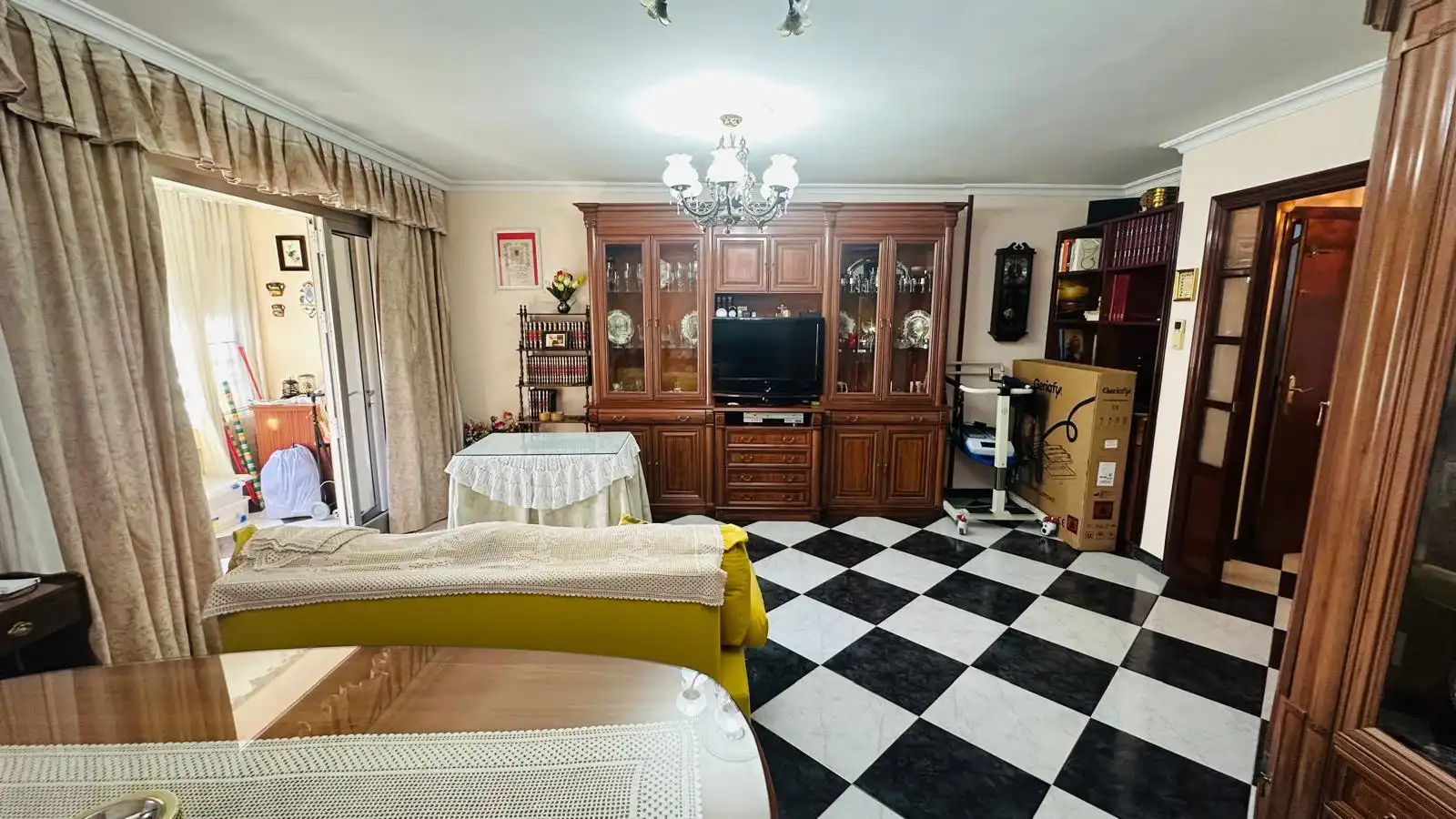Sala de estar de Piso en venta en Sevilla con Aire acondicionado, Calefacción y Terraza
