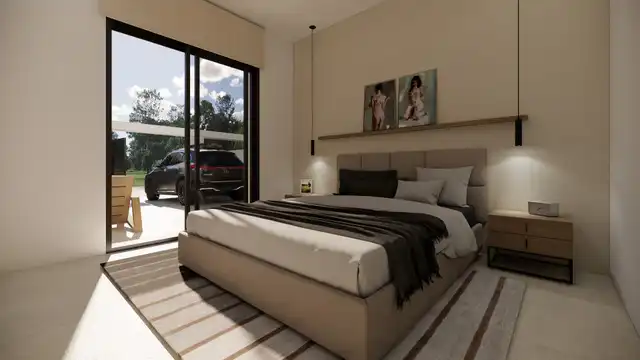 Bedroom of Houses for sale in San Fulgencio  with Air Conditioner, Private garden and Swimming Pool